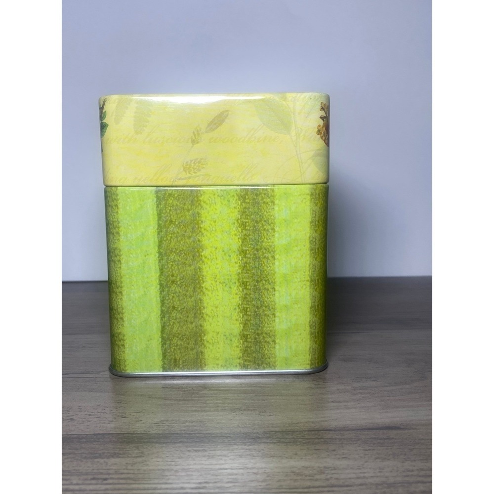 Vintage Country Style Metal Tin Recipes Storage Container Kitchen 5"H,4"W,6.75"L - Picture 4 of 7